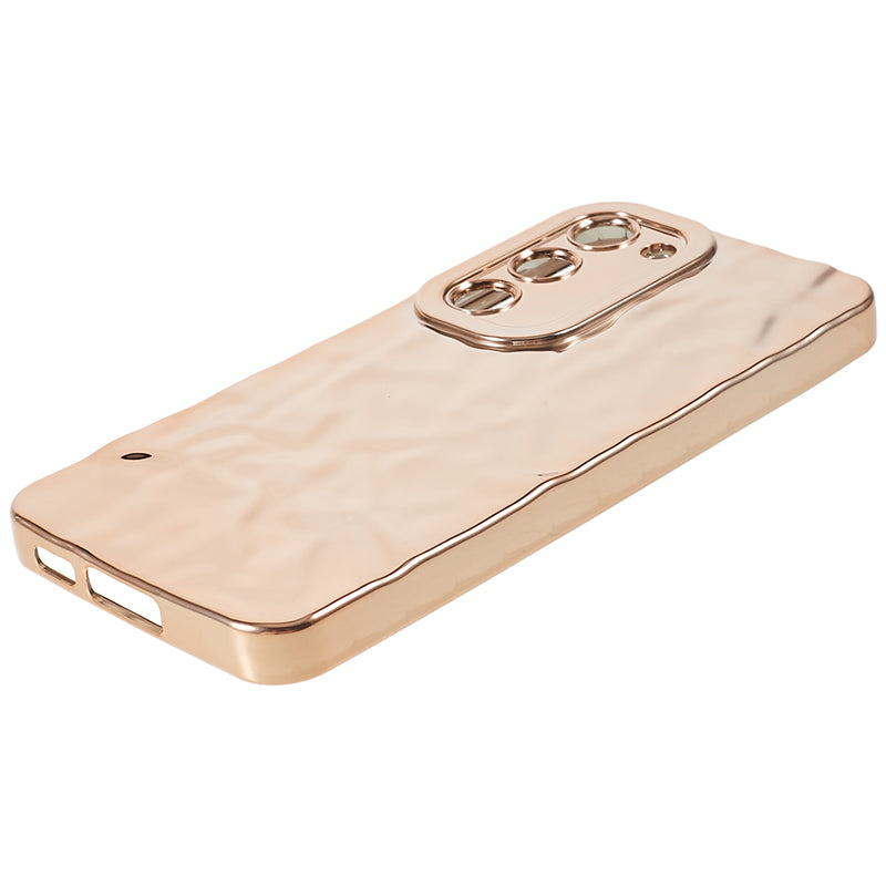 For Samsung Galaxy S23 Soft TPU Phone Case Wrinkled Uneven Electroplating Phone Cover For Samsung Galaxy S23 Soft TPU Phone Case Wrinkled Uneven Electroplating Phone Cover